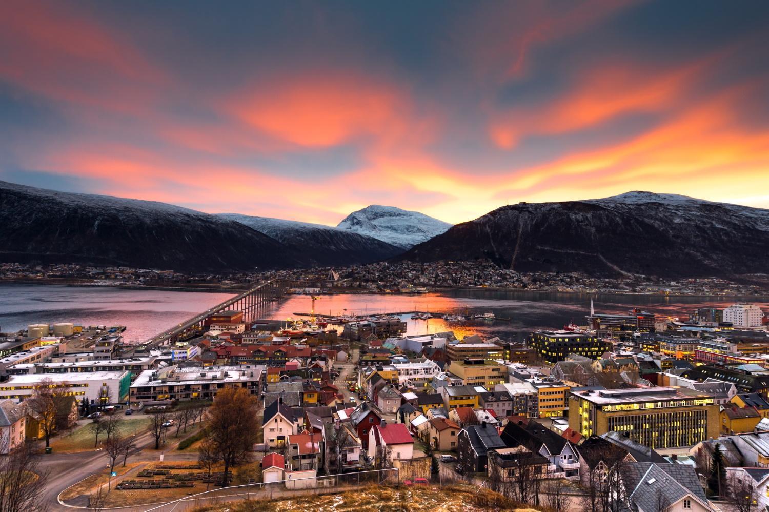 Leilighet Med Fantastisk Utsikt. Tromso Ngoại thất bức ảnh